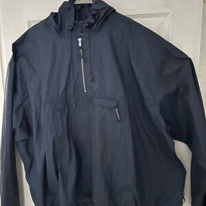 Harbor Bay Dark Blue Windbreaker Jacket
